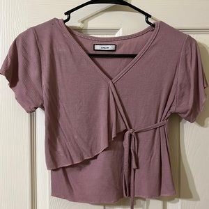 V neck shirt